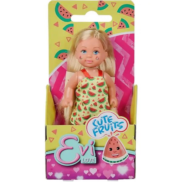 Papusa cu rochita, Evi Love, Cute Fruits, Pepene