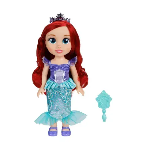 Papusa Disney Princess - Ariel, colectia Disney 100 Dresses, 38cm