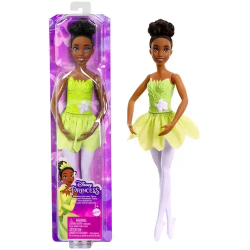 Papusa Disney Princess Printesa Tiana, balerina, 29 cm