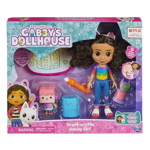 Papusa Gabby's Dollhouse Craft-a-riffic