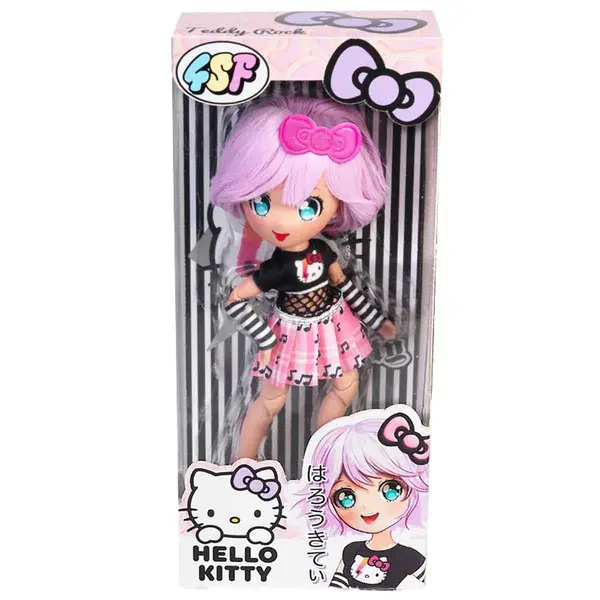 Papusa Manga, Hello Kitty, 19,5 cm