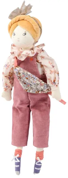 Păpușă moale Moulin Roty - Mademoiselle Eglantine, 41 cm
