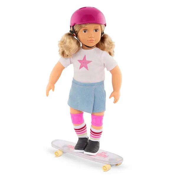Păpuşă Our Generation – Oli, 46 cm, cu accesorii