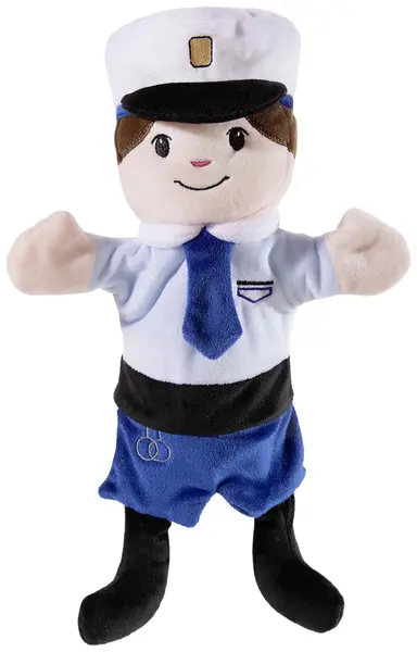 Păpușă pentru teatru Heunec - Poliţist, 24 cm