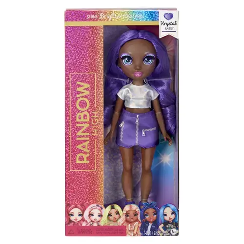 Papusa Rainbow High Fashionista Krystal Bailey