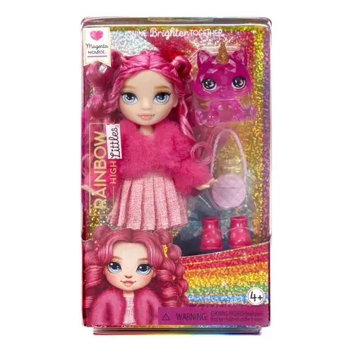 Papusa Rainbow High Littles Magenta Monroe