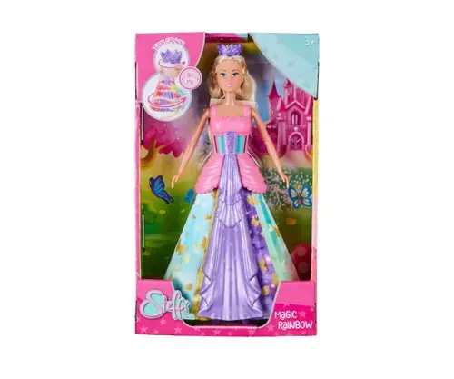 Papusa Steffi Love Curcubeu Magic, 29cm