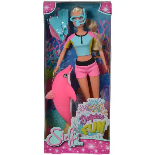 Papusa Steffi Love Dolphin Fun