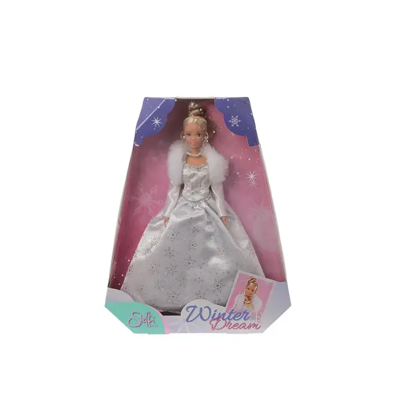 Papusa - Steffi rochie Vis de iarna / Winter Dream | Simba