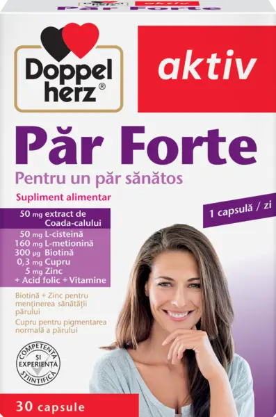 Par Forte - vitamine pentru par, 30 capsule, Doppelherz