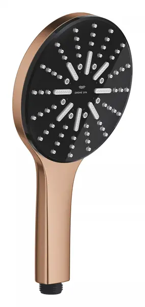 Para de dus Grohe SPA AQUA, 101676DL00, 130 mm, 3 functii, ABS/acril, Cupru mat