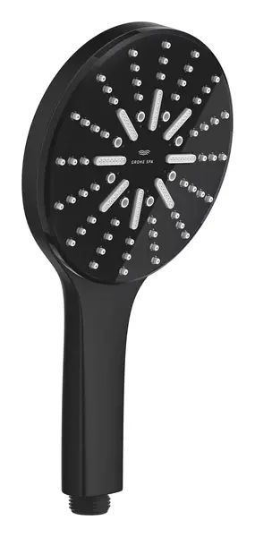 Para de dus Grohe SPA AQUA, 101676KF00, 130 mm, 3 functii, ABS/acril, Negru mat
