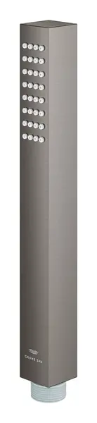 Para de dus Grohe SPA AQUA Cube, 26885AL0, 1 functie, metal, Grafit mat