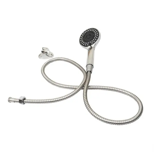 Para Dus, Crom/Negru, 81-c22 + Furtun, 1.5 m, Z-tools