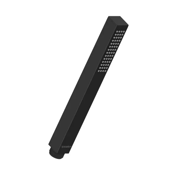 Para dus Duravit Cube UV0642002046, 22 mm, 1 functie, Negru mat