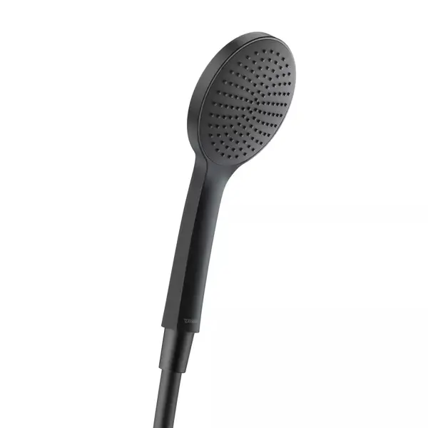 Para dus Duravit UV0650013046, 110 mm, 1 functie, Negru mat