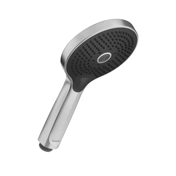 Para dus Duravit UV0652017070, 120 mm, 3 functii, Otel satinat
