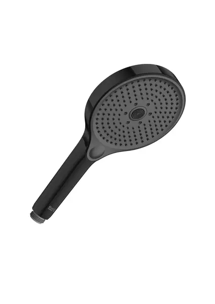 Para dus Roca Pleum A5B8114CN0, racord 1/2 inch, 130 mm, 3 functii, lucios, Negru titan