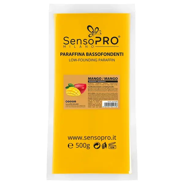 Parafina Solida cu aroma de Mango SensoPRO Milano, 500g