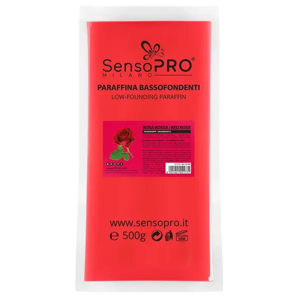 Parafina Solida cu aroma de Trandafir SensoPRO Milano, 500g