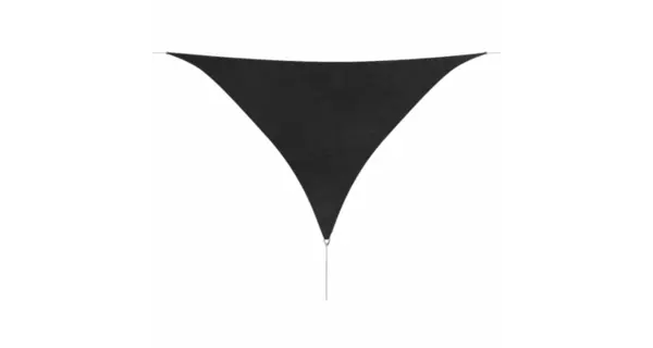 Parasolar din tesut oxford, triunghiular 3,6x3,6x3,6m, antracit