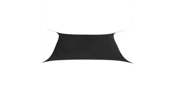 Parasolar dreptunghiular din tesatura oxford 2 x 4 m, Antracit