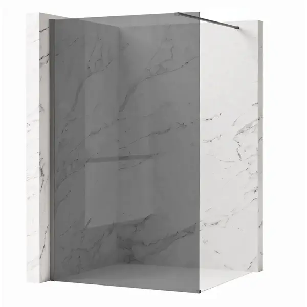 Paravan de dus Rea Flexi Grey / Titan 130