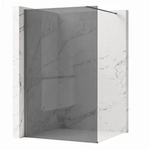 Paravan de dus Rea Flexi Grey / Titan 90