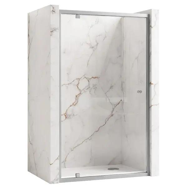 Paravan de dus Rea Primo Swing 80 Chrome