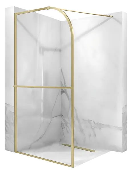 Paravan de dus Rea Sky Brush Gold 100