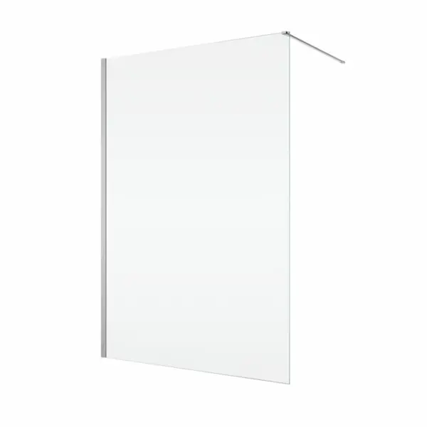Paravan dus sticla walk-in 80x200 cm, slefuit lucios, sticla 8 mm, Ronal Easy