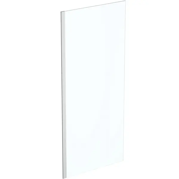 Paravan dus walk-in 90x195 cm Ideal Standard Connect, sticla securizata, profil crom lucios