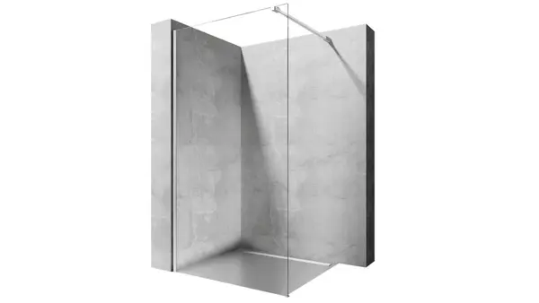 Paravan dus walk-in Aero N - 80x195 cm