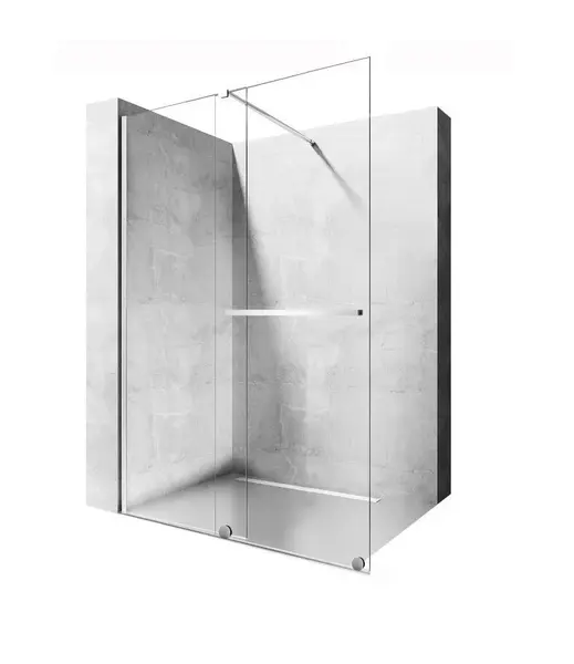 Paravan dus walk-in Cortis - 100x195 cm