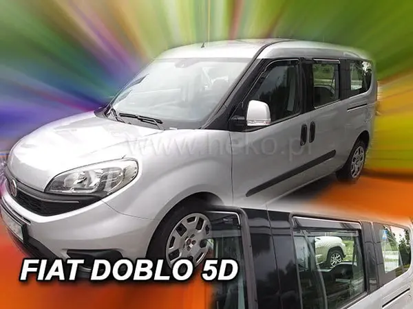 Paravanturi Heko Compatibile Opel Combo D 2012-2018 / Fiat Doblo II 2010-2022 Monovolum
