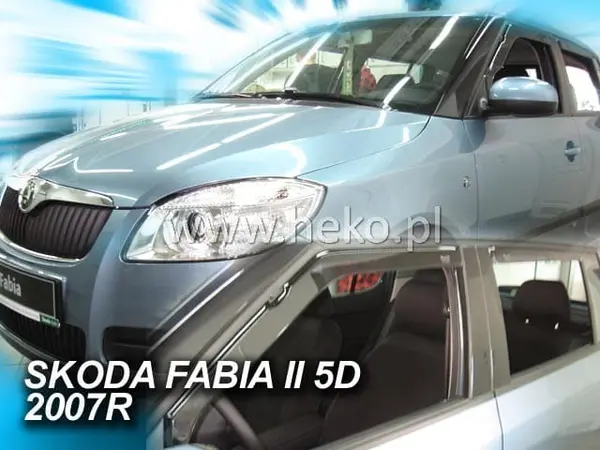 Paravanturi Heko Compatibile Skoda Fabia II 2007-2014 Hatchback