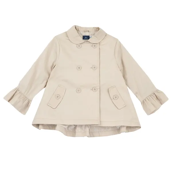 Pardesiu copii Chicco impermeabil, Bej Cu Model, 82408-66MC