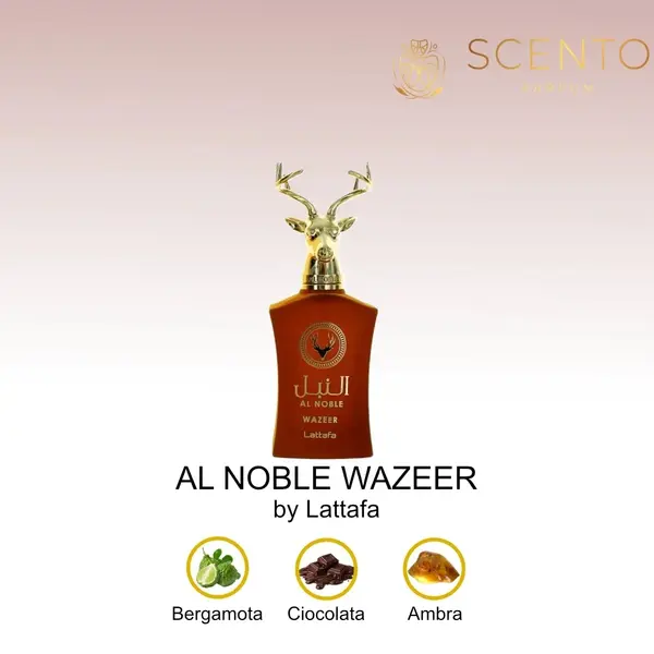 Parfum arabesc Al Noble Wazeer by Lattafa, apa de parfum 100ml, unisex - Original Dubai