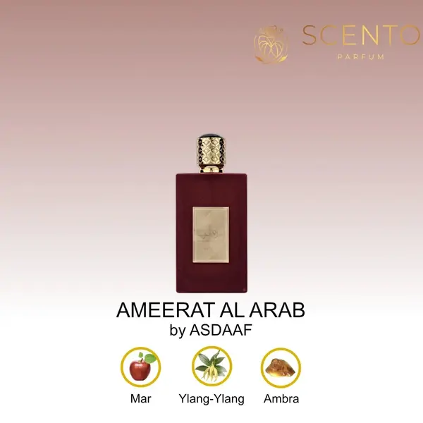 Parfum arabesc Ameerat Al Arab, Asdaaf, apa de parfum 100 ml, femei - Original Dubai