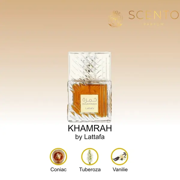 Parfum arabesc Lattafa Khamrah, apa de parfum 100 ml, unisex - Original Dubai