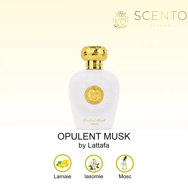 Parfum arabesc Lattafa Opulent Musk, apa de parfum 100 ml, femei - Original Dubai