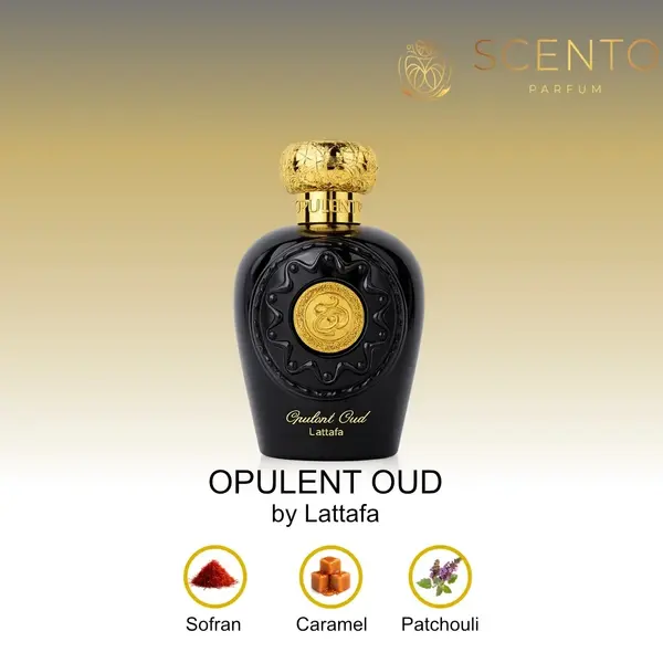 Parfum arabesc Lattafa Opulent Oud, apa de parfum 100 ml, unisex - Original Dubai