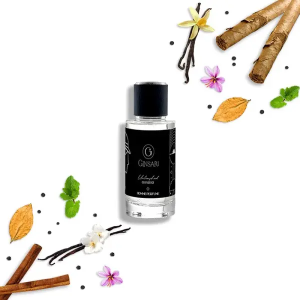 Parfum barbati Ginsari 604 Nisa, Condimentat Lemnos, 50 ml