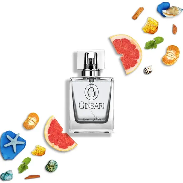 Parfum barbati Ginsari 91, Fresh Acvatic, 50 ml