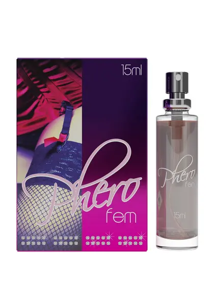 Parfum cu feromoni Cobeco - PheroFem, pentru femei, ajuta la cresterea atractivitatii, 15 ml