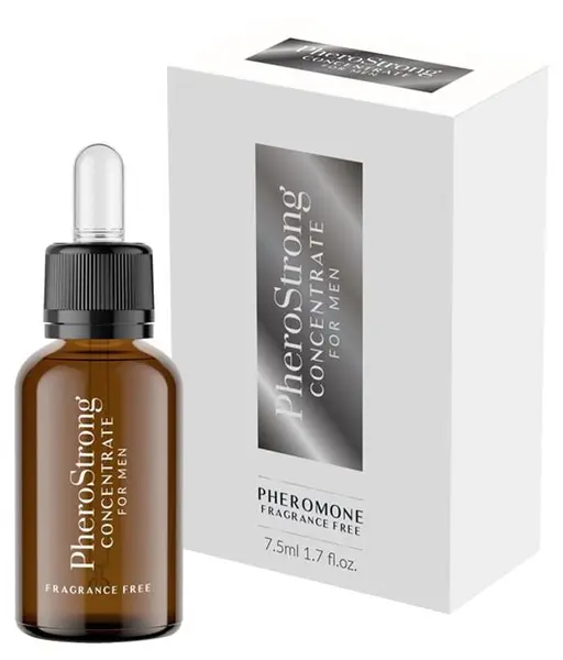 Parfum cu feromoni Pherostrong Concentrate, pentru bărbați, stimulează interesul femeilor, 7.5 ml