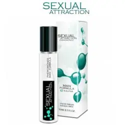 Parfum cu feromoni SHS - Sexual Attraction, pentru bărbați, 15 ml