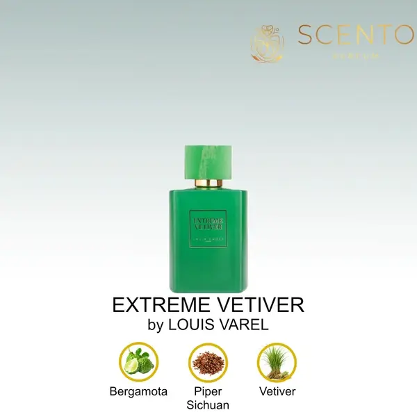Parfum Louis Varel Extreme Vetiver, apa de parfum 100 ml, unisex
