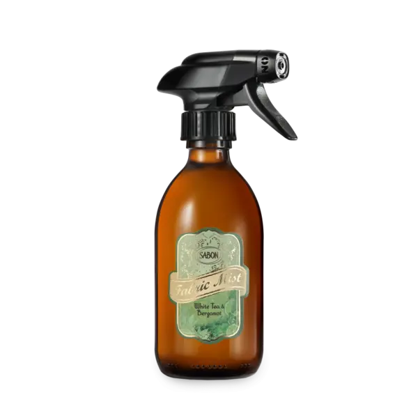 Parfum pentru textile White Tea & Bergamota, 300ml, Sabon