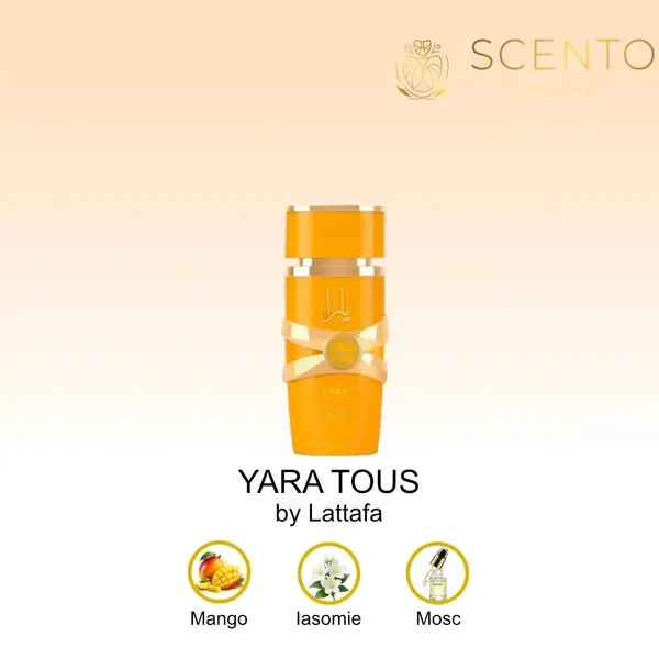 Parfum Yara Tous, Lattafa, apa de parfum 100 ml, femei - Original Dubai